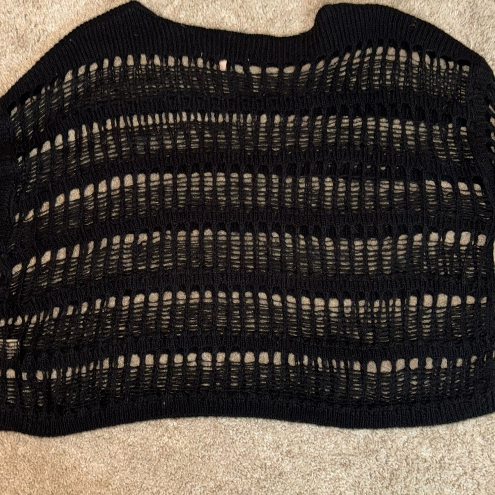 Black Cover up/Sweater